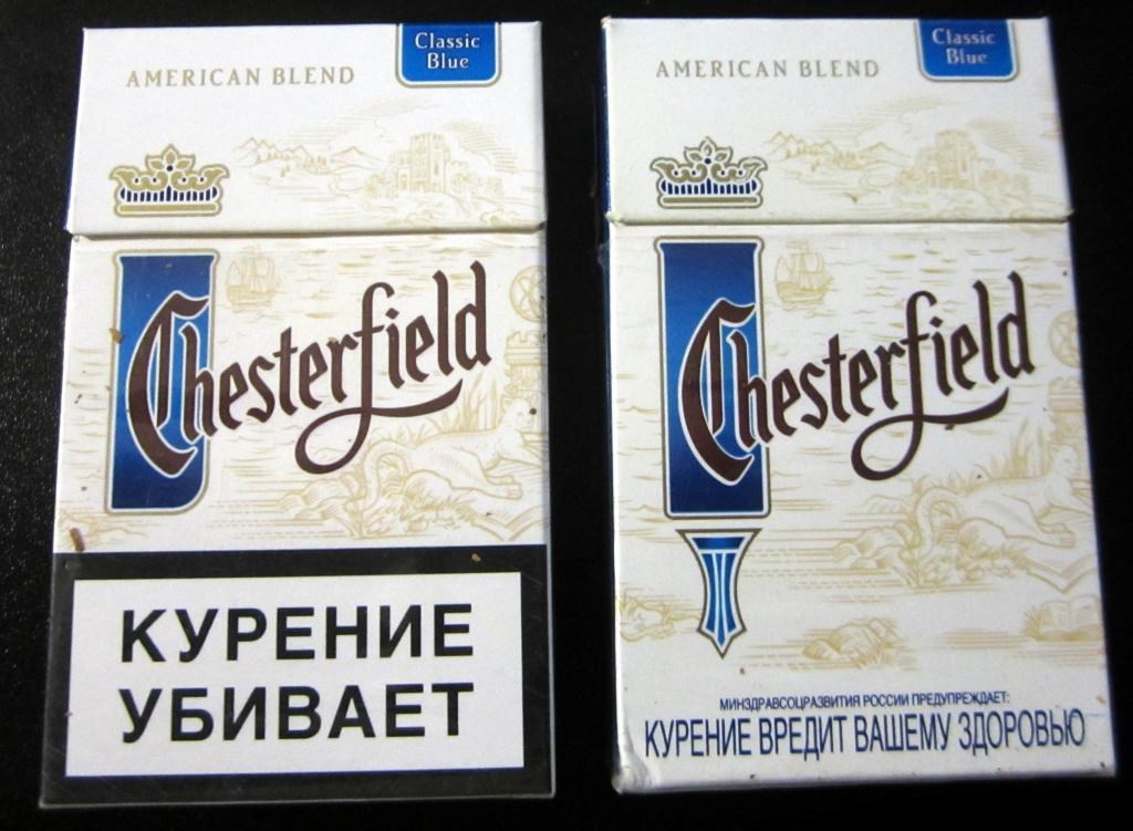 Сколько никотина в Chesterfield original?